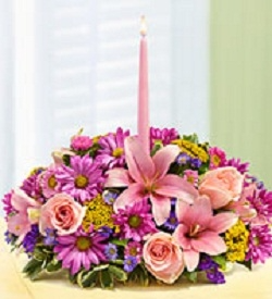 easter pinks floral arrangement