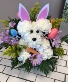 Easter Pup Basket Arrangement