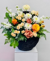  Rose Basket Floral Arrangement