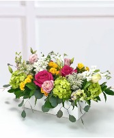 Easter Spring Centerpiece assorted flowers