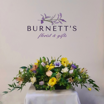 Table topper Arrangement  in Kelowna, BC | Burnett's Florist