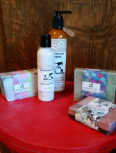 Edenwalk Goat's Milk Lotions and soaps 