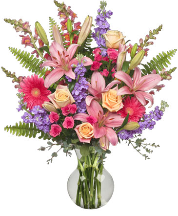 Effervescent Blooms Bouquet in Dequincy, LA | Inspired Creations Florist & Gifts