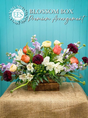 EFS's Blossom Box Premium Arrangement in Essex, CT | ESSEX FLOWER SHOPPE & GREENHOUSE