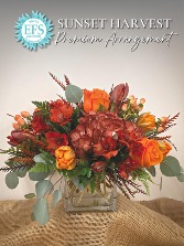 EFS's Sunset Harvest Premium Arrangement