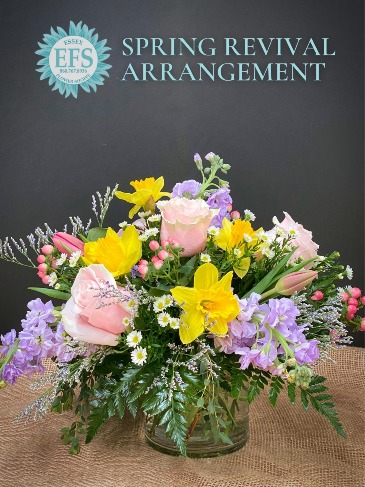 EFS's Spring Revival Vase Arrangement in Essex, CT | ESSEX FLOWER SHOPPE & GREENHOUSE