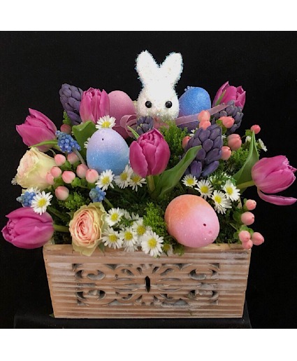 Egg Hunt Wooden Box