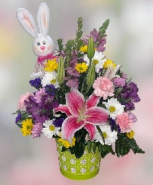 Egg-quisite  FHF-E2199 Fresh Flower Arrangement (Local Delivery Area Only)