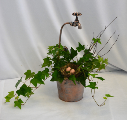 EGG-SPECIALLY YOU! IVY/NEST/BIRD/FAUCET BUCKET