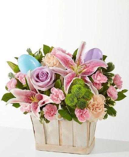 Eggcellent Blooms Basket Easter/ Spring