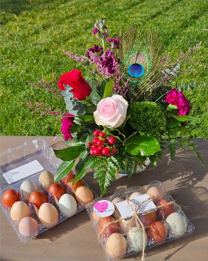 Eggs-Quisitely Loved! Farm Fresh Eggs & Flowers 