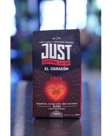 El Corazón | Medium Roast Just Coffee Co-op in South Milwaukee, WI | PARKWAY FLORAL INC.