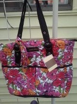 elayna flowered donna sharp quitled purses