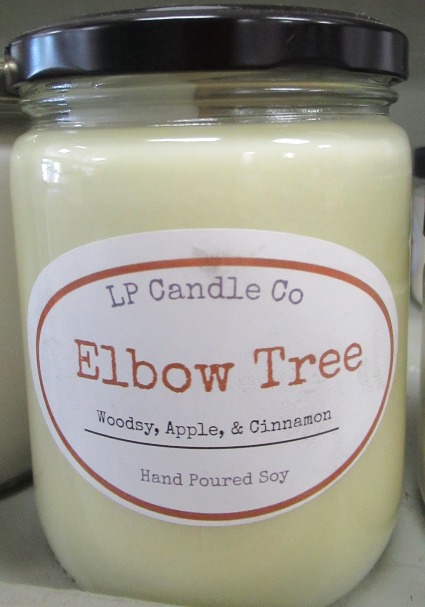 Elbow Tree Candle