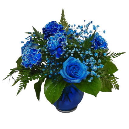 Electric Blue flowers