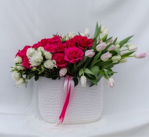 Elegance in Bloom arrangement with flowers