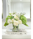 Elegance in white florist design Peonies and tulips 