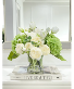 ELEGANCE IN WHITE FLORIST DESIGN PEONIES AND TULIP 