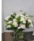 Elegance in white Romantic  arrangement 
