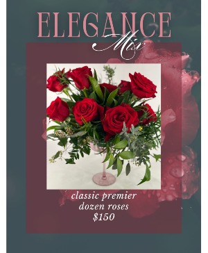 Elegance Mix  Classis Premier Dozen Roses 