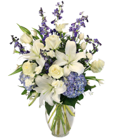 Elegance of Winter Floral Arrangement