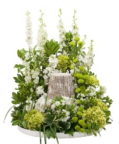 Elegance Urn Surround Cremation Flowers