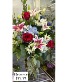 Elegance Xl specialty vase fresh floral arrangement