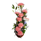 Elegant Blossom Carnation Arrangement