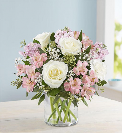 Elegant Blush Flower Vase