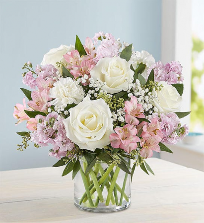 Elegant Blush Medium Pastel Arrangement