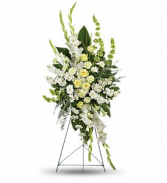 Elegant Expression of Peace Standing Spray