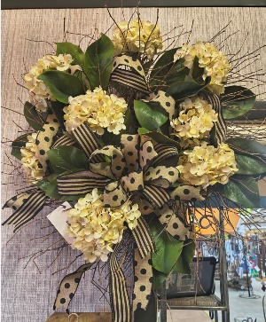 Elegant Fall Wreath 