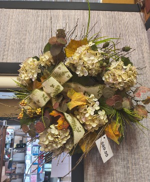 Elegant Fall Wreath 