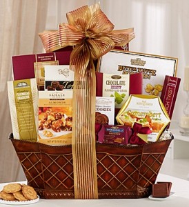 Elegant Flare Gift basket Gourmet Gift basket