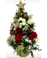 Elegant Flower Christmas Tree 