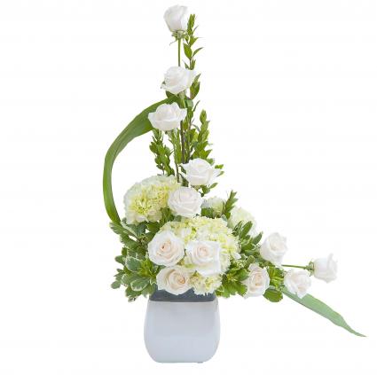 Elegant Flowing Love Tribute Arrangement