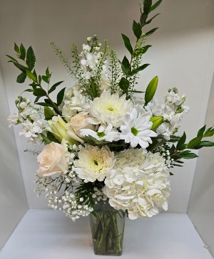 Elegant Grace Sympathy Vase