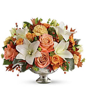 Elegant Harvest centerpiece