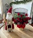 ELEGANT HOLIDAY PRESENT Floral Arrangement  & SANTA