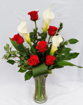 Elegant Lady Vase Arrangement
