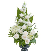 Elegant Love Urn Funeral Flowers