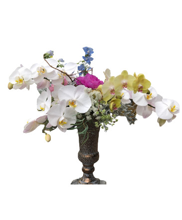 "Elegant Orchid Vase" Love - Romance in Raleigh, NC | Atlantic Gardening