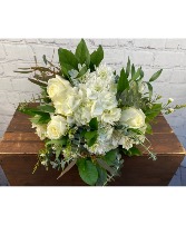 ELEGANT PROM WHITE BOUQUET PROM