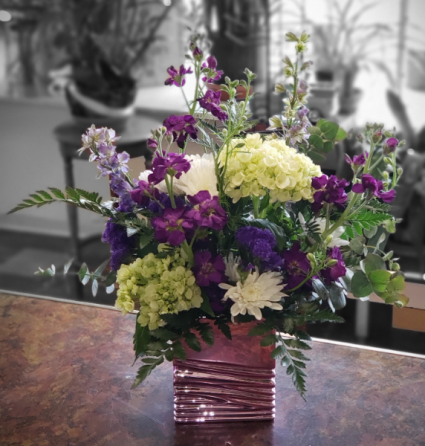 Elegant Purple Arrangement