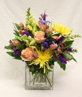 Elegant Rectangle Floral Vase 
