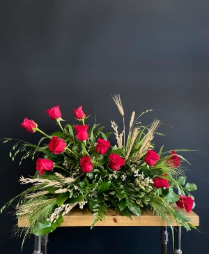 Elegant Remembrance Casket Spray