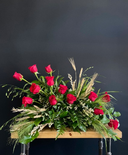 Elegant Remembrance Casket Spray