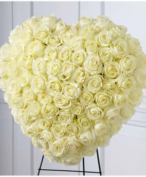 Elegant Remembrance Heart 