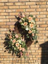 Elegant Remembrance Wreath Sympathy