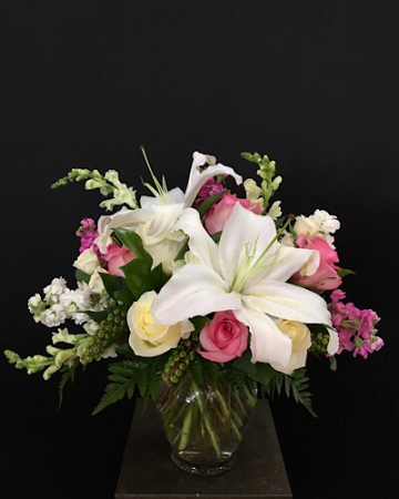 Elegant Romance Vase arrangement 